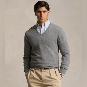 Shades of Grey by Micah Cohen v neck jumper Sweater